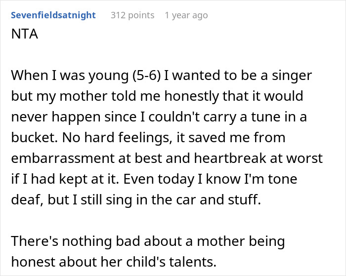 Teenager Thinks She's Going To Be A Famous Singer, Mom Gives Her A Reality Check