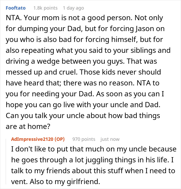 Woman Divorced And Cut Out Husband After An Accident Left Him Disabled, Expects Same From Daughter