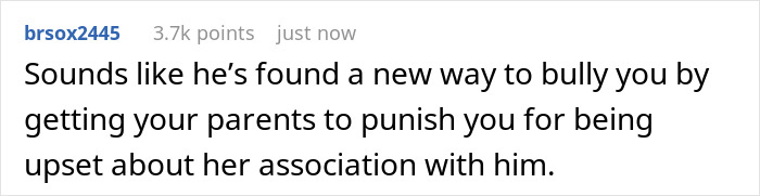 Teen’s Mom Chooses His Bully As Her TA, Boy Cuts Off Mother Completely And Decides To Move Out At 18 - 18