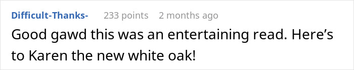 'Karen' Sues Neighbors Over Cutting A Tree, Makes A Fool Of Herself In Court 'Karen' Sues Neighbors Over Cutting A Tree, Makes A Fool Of Herself In Court