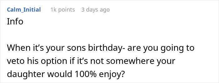 Mom Asks Daughter To Choose Another Restaurant Because Her Brother Can’t Eat There, Gets Slammed Mom Asks Daughter To Choose Another Restaurant Because Her Brother Can’t Eat There, Gets Slammed