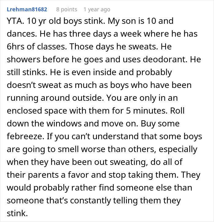 &ldquo;I&rsquo;m Not Picking Up Their Kids&rdquo;: Dad Puts His Foot Down After Chauffeuring Son&rsquo;s Smelly Friends