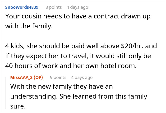 Nanny Is Asked To Accompany Family On Their Vacation, They Don’t Realize That It Would Be Her Work - 16