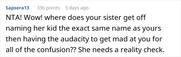 Woman Freaks After The Consequences Of Naming Her Baby The Same As Her Niece Come To Bite Woman Freaks After The Consequences Of Naming Her Baby The Same As Her Niece Come To Bite