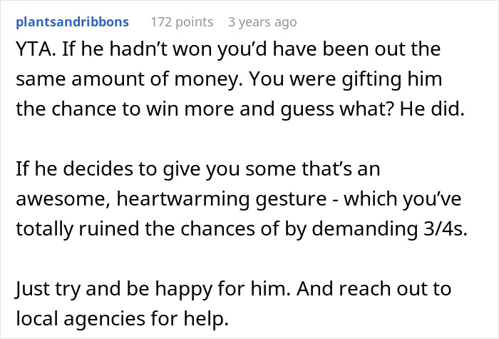 "I Really Need All Of It": Nephew Wins Lottery Money, Ticket Gifter Wants 75% Of It Back