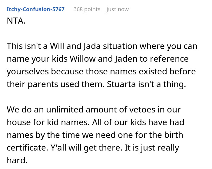 Guy Picks His Family Male Name For Future Kid, Has A Fight With Wife After It Turns Out It’s A Girl - 26