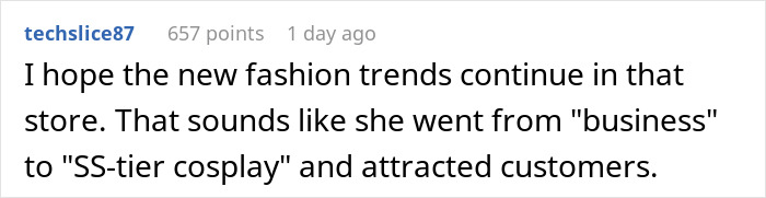 Boss Tries To Police What Employee Should Wear, Regrets It After She Maliciously Complies Boss Tries To Police What Employee Should Wear, Regrets It After She Maliciously Complies