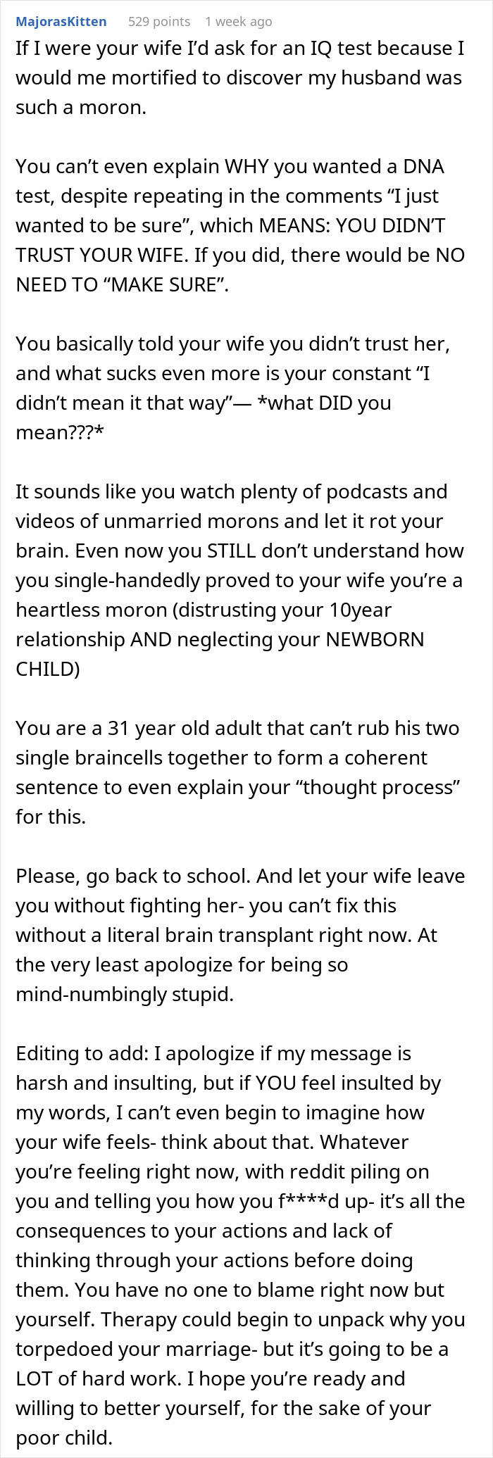 Husband Doesn’t Help Care For Newborn Baby, When Questioned Demands DNA Test And Ruins His Marriage - 18