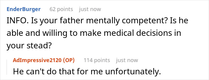 Woman Divorced And Cut Out Husband After An Accident Left Him Disabled, Expects Same From Daughter