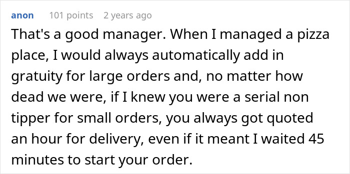 HOA Tips 87 Cents On Huge Pizza Delivery, Regrets It After It Backfires For The Entire Neighborhood