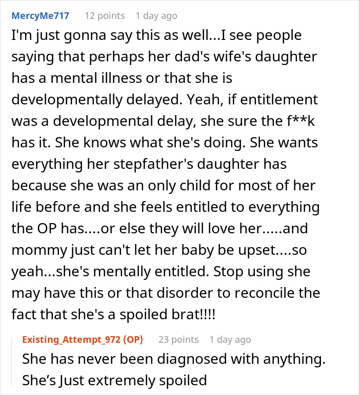 Dad Demands Daughter Take Spoiled Stepsister On Her Graduation Trip, She Moves Out Instead Dad Demands Daughter Take Spoiled Stepsister On Her Graduation Trip, She Moves Out Instead