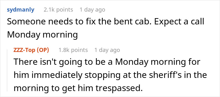 Man Gets Followed So He Takes The “Scenic” Route That Results In The Stalker Ruining His Truck - 17