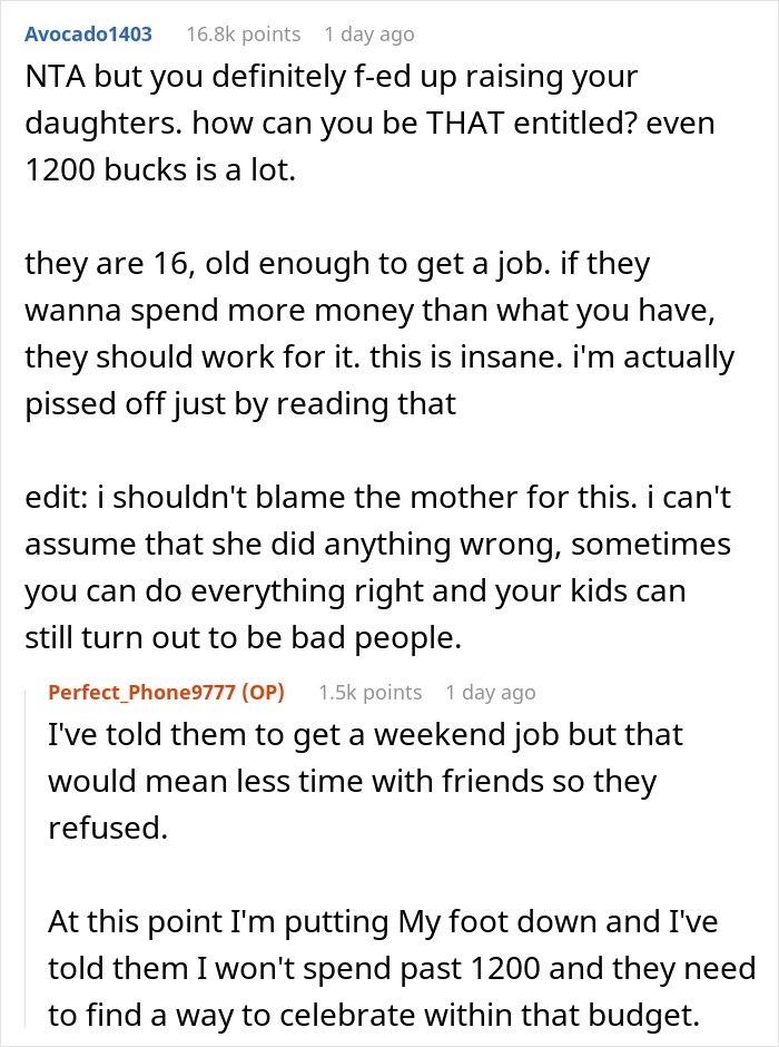 Triplets Want Individual "Sweet 16s", Tell Mom To Get An Extra Job If She Can't Afford It