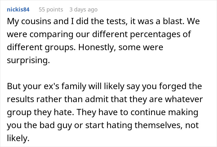 In-Laws Believe DIL &ldquo;Tainted&rdquo; Their Bloodline, She Gets DNA Test To Show Them It&rsquo;s Already &ldquo;Tainted&rdquo;