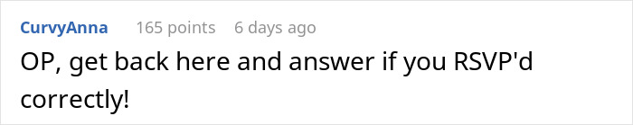 Person Attends 'Best Friend's' Wedding, Finds No Saved Seat For Them At The Reception