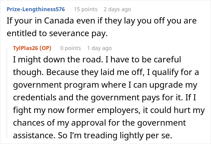 Boss Decided To Fire Good Employee Because They Refused To Come In On The Weekend