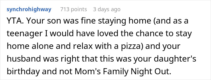 Mom Asks Daughter To Choose Another Restaurant Because Her Brother Can’t Eat There, Gets Slammed Mom Asks Daughter To Choose Another Restaurant Because Her Brother Can’t Eat There, Gets Slammed