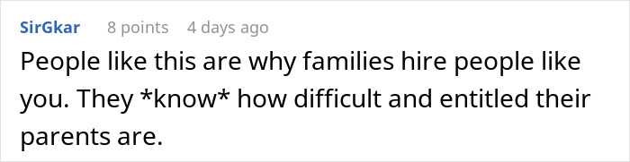 Entitled Elderly People Don't Want Caretaker To Take Time Off For Her Wedding