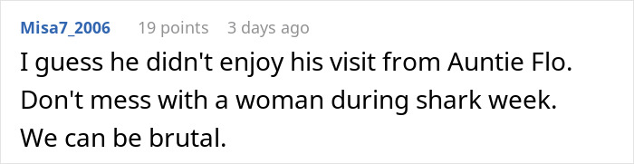 Guy Gets Used Tampon In Bed As Payback For Not Listening To Sister’s Pleas To Not Gross Her Out Guy Gets Used Tampon In Bed As Payback For Not Listening To Sister’s Pleas To Not Gross Her Out