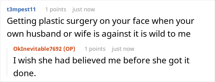 &ldquo;AITA For Being Truthful And Admitting That I Find My Wife Unattractive After Her Surgery?&rdquo;