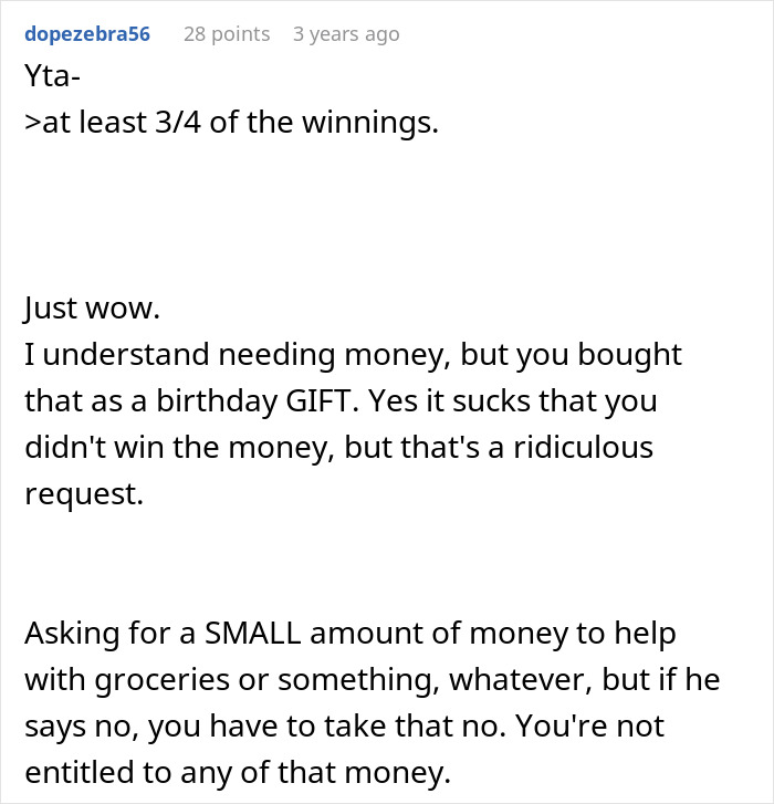 "I Really Need All Of It": Nephew Wins Lottery Money, Ticket Gifter Wants 75% Of It Back
