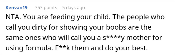 Man Demands Wife Stop Breastfeeding Their Baby In Front Of His Mates, Is Told To &lsquo;Shut Up&rsquo;