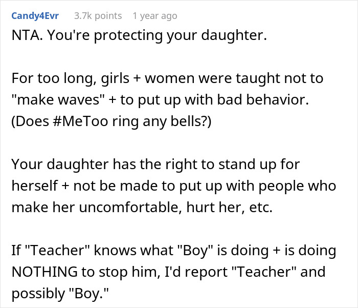 Pupil Keeps Harassing Female Classmates, Teacher Pays No Heed, Mom Shuts It Down With Other Parents - 24