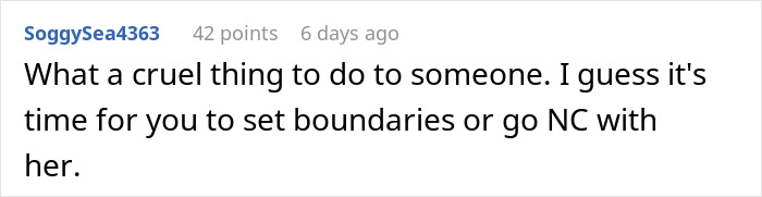 Woman Who Called Her Daughter-In-Law &ldquo;Too Fat To Eat Dinner&rdquo; Is Shocked When She Leaves