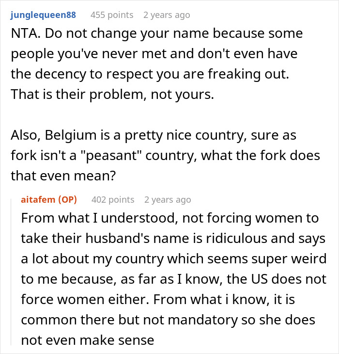 In-Laws Create Chaos In Family As They Harass Their Son’s Fiancée Over Keeping Her Maiden Name In-Laws Create Chaos In Family As They Harass Their Son’s Fiancée Over Keeping Her Maiden Name