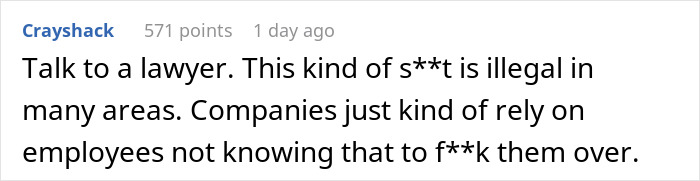 Man Urged To Lawyer Up And Make Company Pay For Making Him Move 1,700 Miles For Nothing