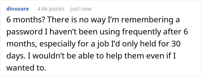 Company Seeks Employee Out, Terminates Them In 30 Days But Asks For Laptop Password After 6 Months