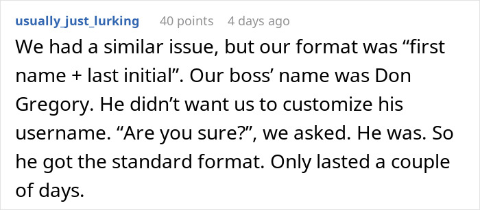 Teacher Has &lsquo;Unfortunate&rsquo; Initials, Admin Tells IT Guy To Go With Standard Structure Anyway 