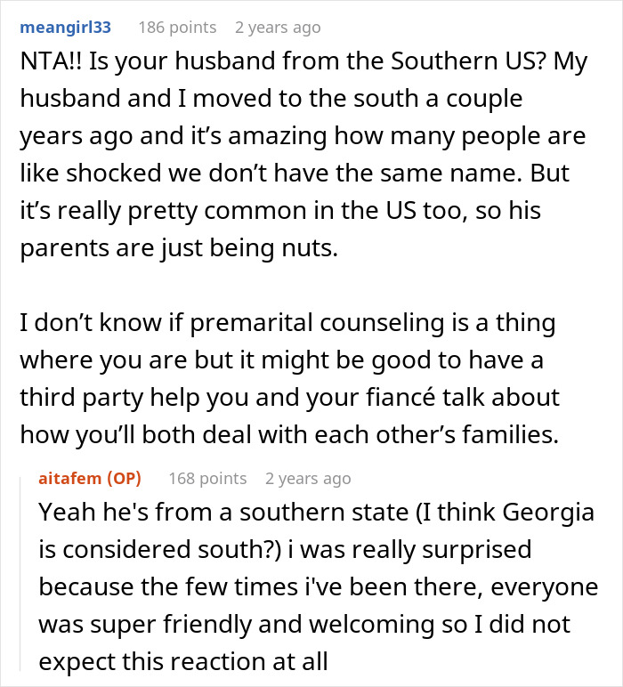 In-Laws Create Chaos In Family As They Harass Their Son’s Fiancée Over Keeping Her Maiden Name In-Laws Create Chaos In Family As They Harass Their Son’s Fiancée Over Keeping Her Maiden Name