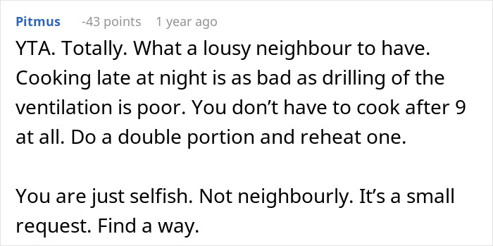 &ldquo;Am I The Jerk For Refusing To Alter My Cooking Habits At Home For A Neighbor?&rdquo;
