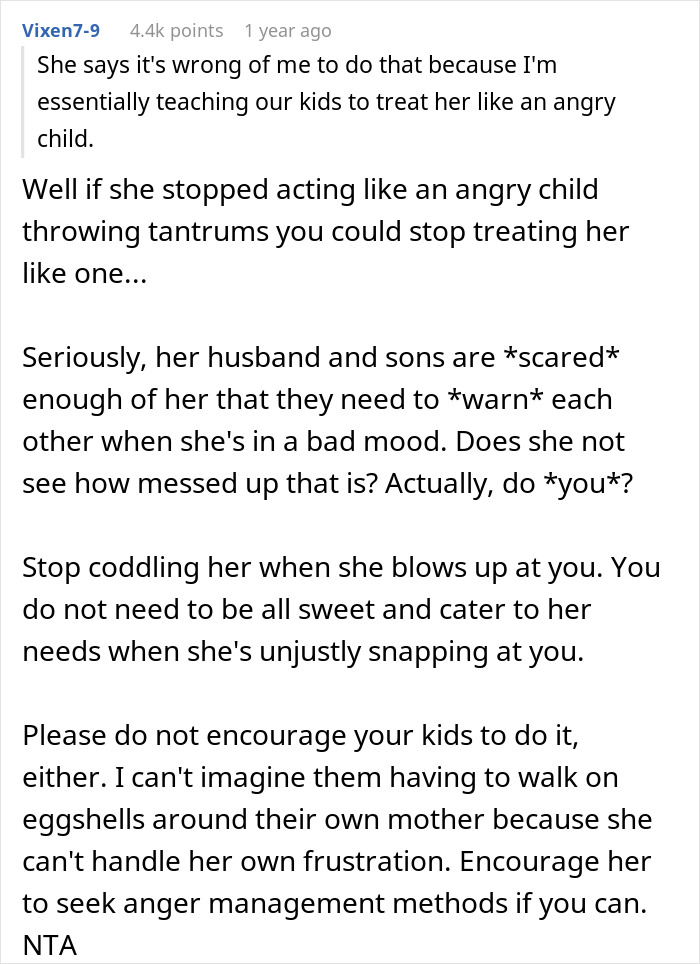 Dad Gets A Wake-Up Call After People Tell Him Wife's "Bad Days" Are Not For Him To Manage