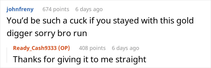 Woman Confesses To Having A Crippling Debt The Day After The Wedding, Gets Dumped