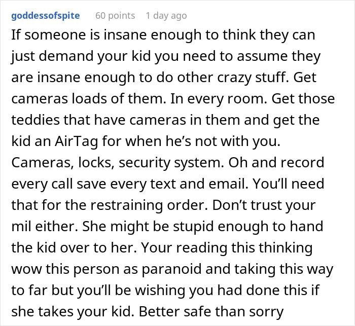 Woman Banned From Seeing Nephew After Her Creepy &ldquo;Joke&rdquo; Raises Red Flags