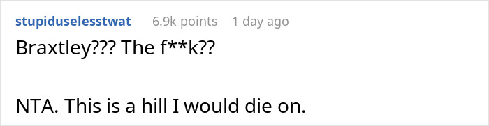 Man Asks If He&rsquo;s A Jerk For Disliking Wife&rsquo;s Choice For A Baby Name, Netizens Advise Him To Get Divorced