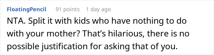 Parents Expect Son To Share His Huge Inheritance With Half-Siblings, Can't Believe He Won't Parents Expect Son To Share His Huge Inheritance With Half-Siblings, Can't Believe He Won't