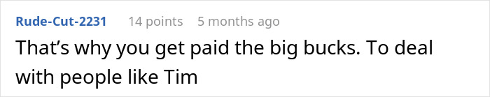 Guy Gets Called Out Over Big Salary, Puts Coworker In His Place