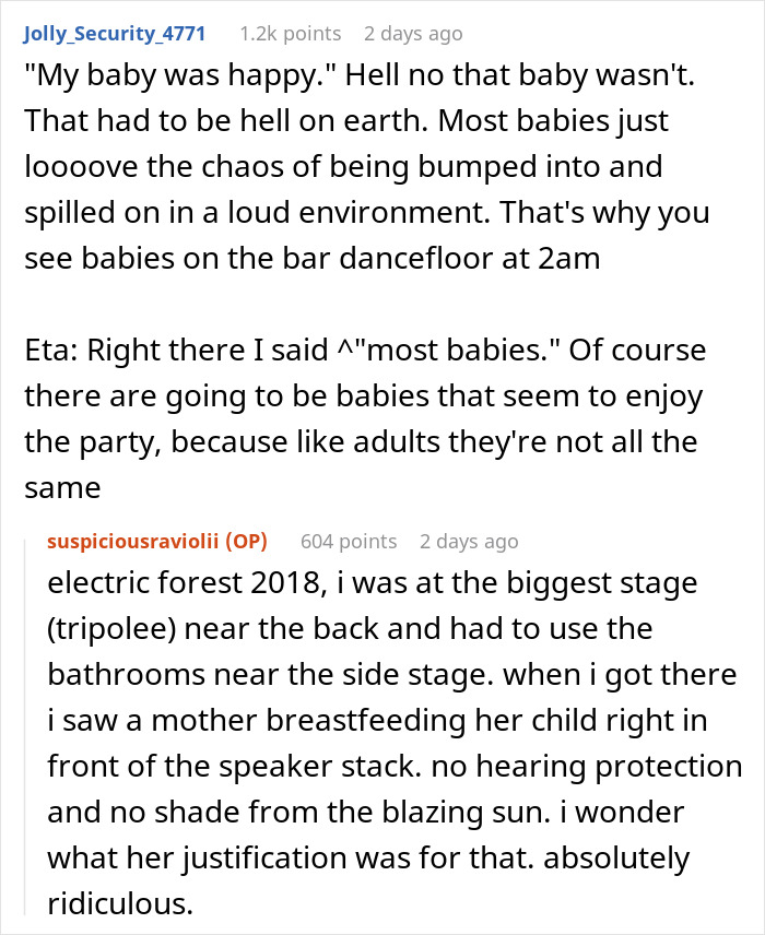 &ldquo;Have Some Respect&rdquo;: Mom Vents About Her Experience Of Bringing A Baby To A Rave, Gets Dragged
