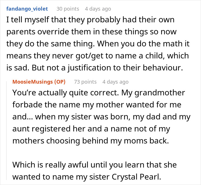 Grandma Throws Threats Over Baby's Name, Soon Realizes No One Cares About Losing Contact With Her Grandma Throws Threats Over Baby's Name, Soon Realizes No One Cares About Losing Contact With Her