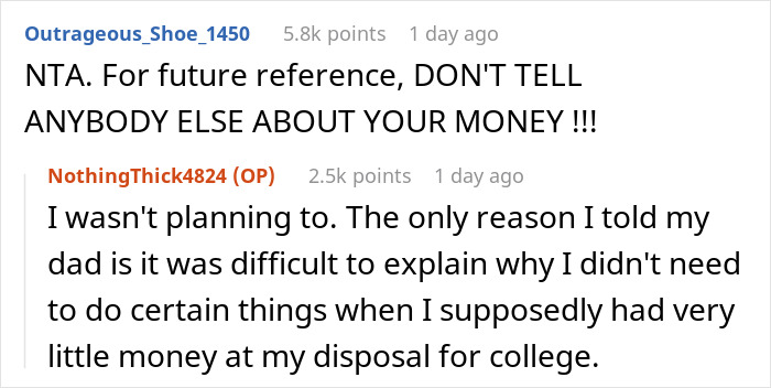 Parents Expect Son To Share His Huge Inheritance With Half-Siblings, Can't Believe He Won't Parents Expect Son To Share His Huge Inheritance With Half-Siblings, Can't Believe He Won't