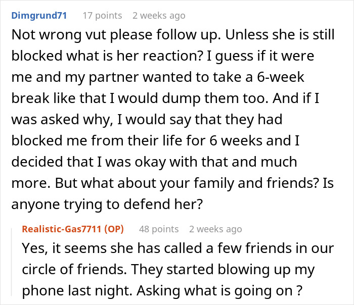 Woman Goes Radio Silent On Fiancé For Her Europe Trip, Is Shocked He Canceled The Wedding Woman Goes Radio Silent On Fiancé For Her Europe Trip, Is Shocked He Canceled The Wedding