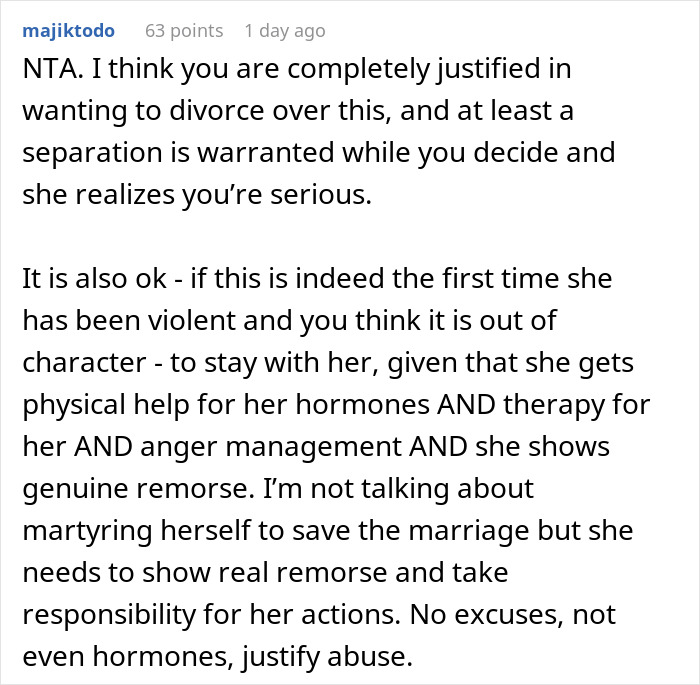 "AITA For Wanting To Divorce My Wife Because She Caused Me To Go To The ER?" "AITA For Wanting To Divorce My Wife Because She Caused Me To Go To The ER?"