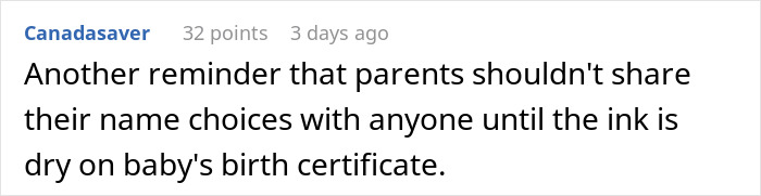 Grandma Throws Threats Over Baby's Name, Soon Realizes No One Cares About Losing Contact With Her Grandma Throws Threats Over Baby's Name, Soon Realizes No One Cares About Losing Contact With Her