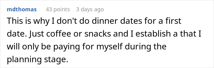 Woman's Attempt To Score Free Dinner On Date Ends In Embarrassment As He Got Warned Beforehand