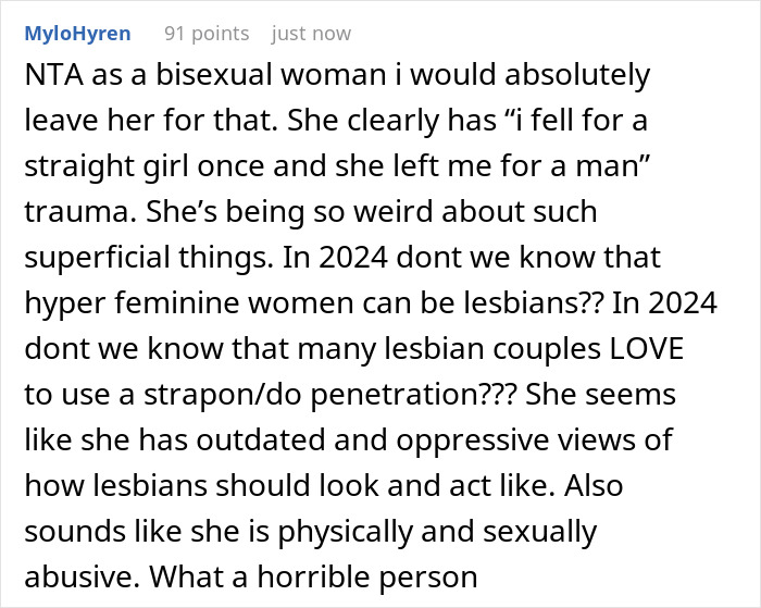 Woman’s GF Yells At Her For Wearing Dress And Having Long Hair, Relationship Is Put Into Question - 24