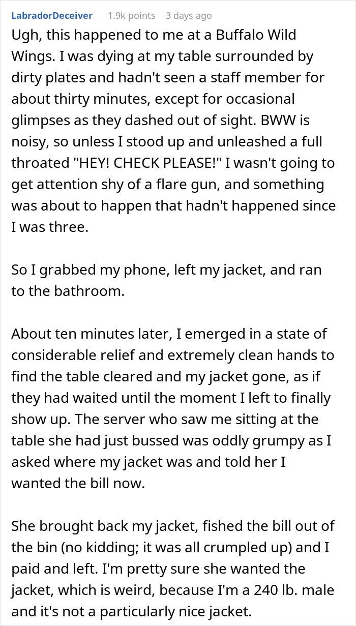 Customer Can&rsquo;t Hold It In, Runs To Bathroom With Bill Left Unpaid, Is Welcomed Back By Police 