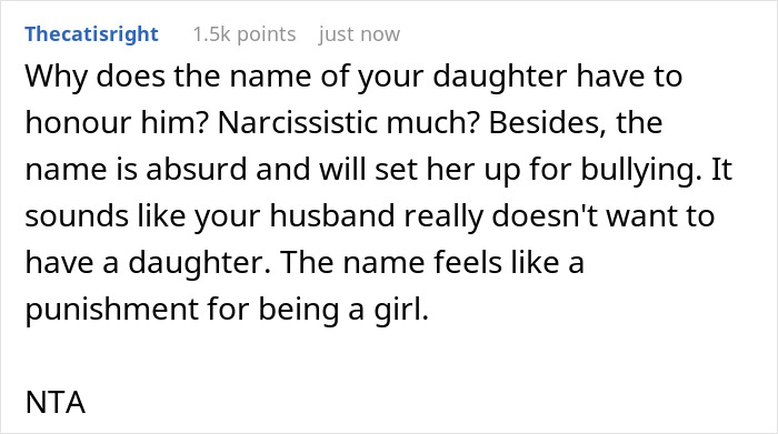 Guy Picks His Family Male Name For Future Kid, Has A Fight With Wife After It Turns Out It’s A Girl - 20